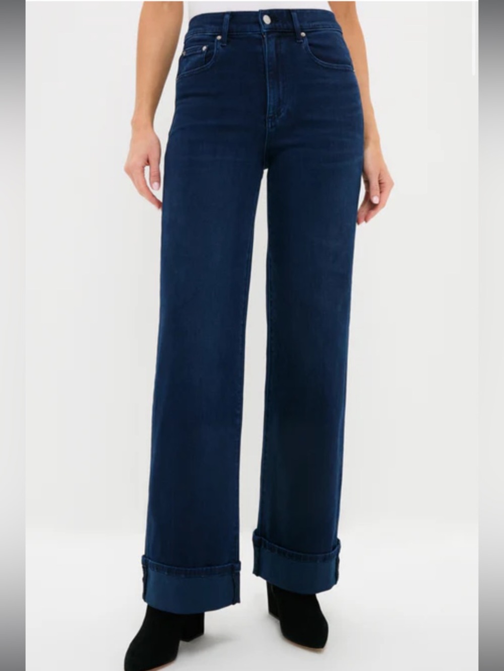 Mystic High Rise Column Jean with Cuff, worn only a couple times!!!